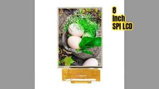 .8인치 SPI LCD TFT 디스플레이 0x0 ILIV 모듈