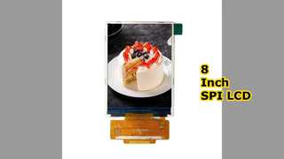 .8인치 SPI LCD TFT 디스플레이 ILIV 0x0