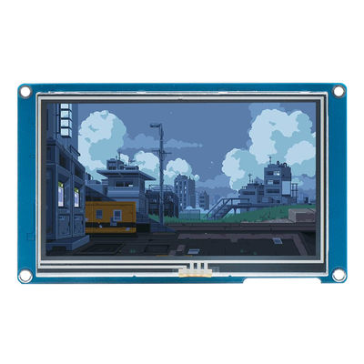 좋은 가격 저항력이 있는 터치 HMI 디스플레이 모듈 480x270 4.3 인치 Tft 디스플레이 서포트 비디오 재생 온라인으로