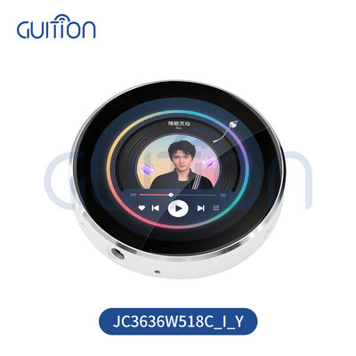 좋은 가격 JC3636W518C_I_Y LED Backlight 58*58*11 mm Silvery White ESP32 Display Module for B2B Transactions touch screen module for arduino 온라인으로