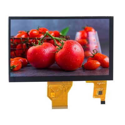 좋은 가격 800x480 평행한 LCD 디스플레이 50PIN RGB 7 인치 전기 용량 터치 스크린 디스플레이 온라인으로