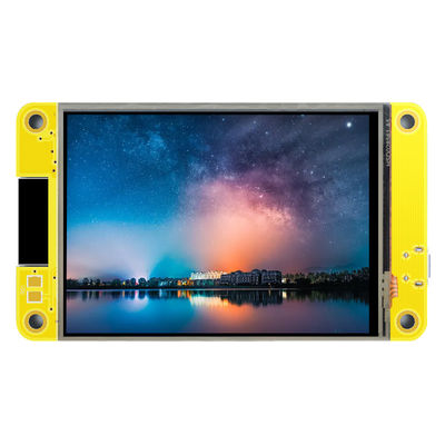 2.8 인치 tft 색 디스플레이 led 백라이트 휘도 높고 낮은 소비 전력 모듈 240 * 320 노랑 PCB