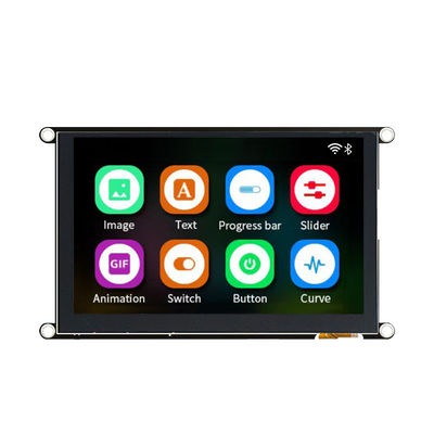 용량 터치 고급 TFT HMI 디스플레이 모듈 JC8048W550 800*480 픽셀 해상도 St7262 드라이버 칩