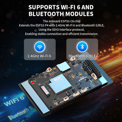 JC4880P443C_I_W 480 × 800 해상도의 IPS 용량 화면 ESP32P4/C6 IoT 개발 보드 오픈 소스 지원